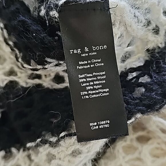 Rag & bone Sadie stiped knit pullover - Picture 4 of 6